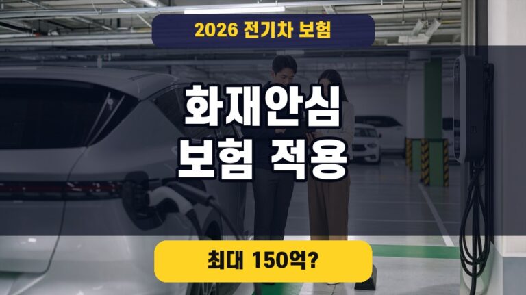 전기차 화재안심보험 신청방법 대표이미지