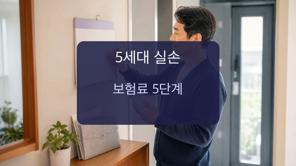 5세대 실손 비급여 보험료 5단계 할인 할증 기준 대표 이미지