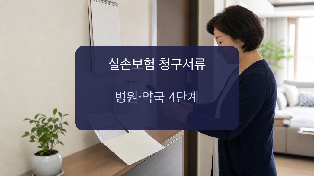 실손보험 청구서류 2026, 병원·약국 4단계 준비와 실손24